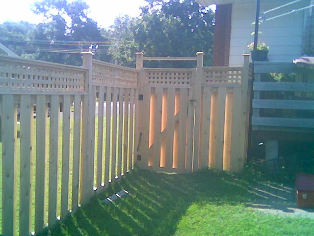 Pine - Semi-private, with Lattice
